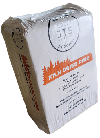 JTS Animal Bedding Kiln Dried Premium Pine Shavings JUMBO BALE (12 cu ft.)
