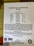 Payback Egg Layer Ration Pellets 17%