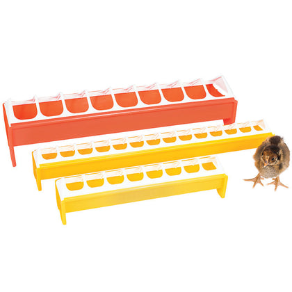 Gemini Trough Feeder-20" Yellow